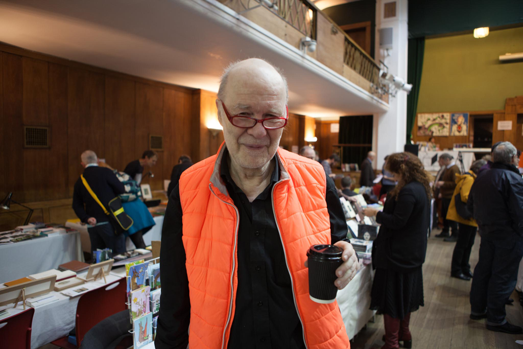 Jan Voss at the 2017 Small Publishers Fair