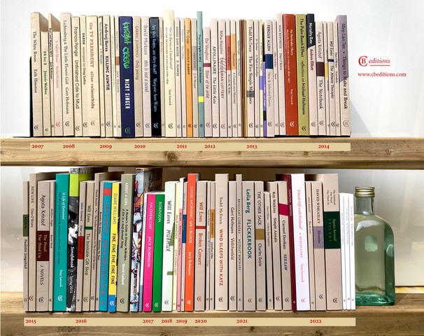 Selection of books from CB Editions